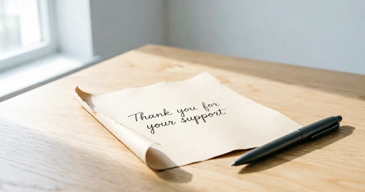 other ways to say thank you